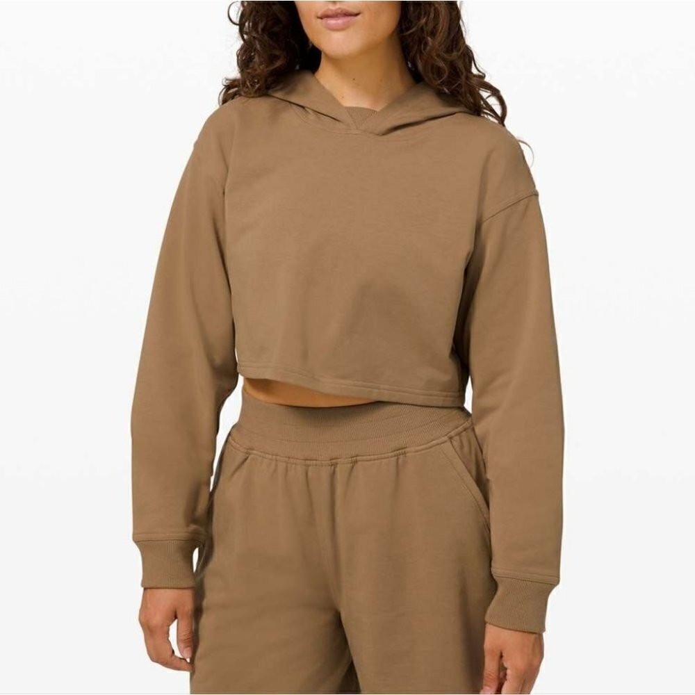 Lululemon | LA All Yours Cropped Hoodie in Frontier